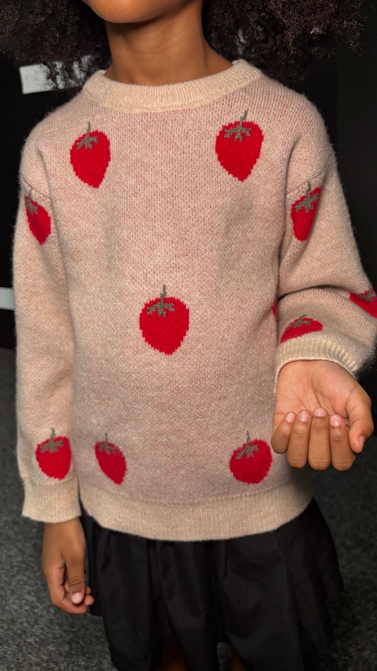 Strawberry Knit Sweater