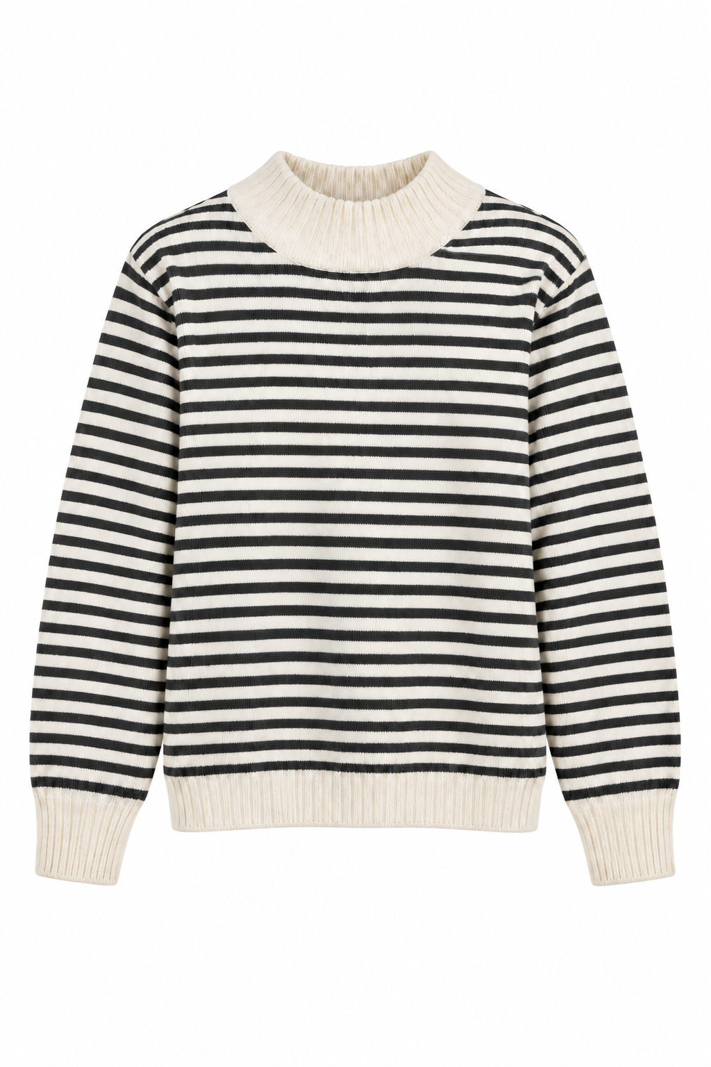 Sharper version of the striped sweater photo