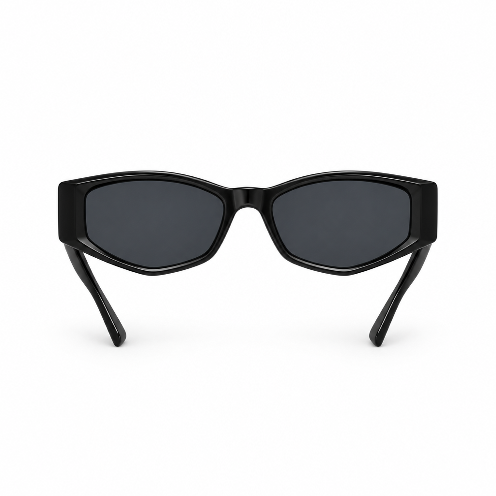 Sunglasses on a white studio background